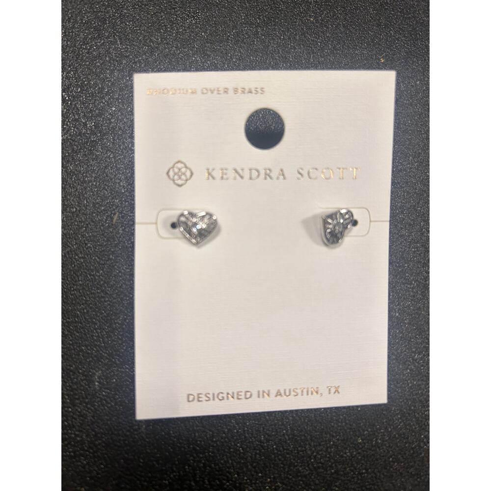 Kendra Scott Anna Sunburst Earrings - Silver